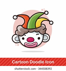Clown doodle