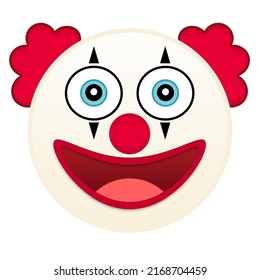 clown, emoji, circus, party, costume