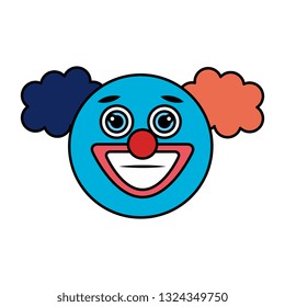 clown emoticon face icon