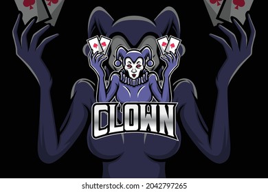 Clown - Esport Logo Template