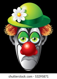 clown face
