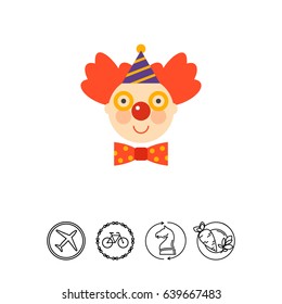 Clown face