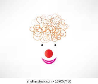 clown face icon