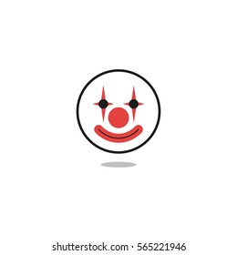 Clown Face Icon or Logo