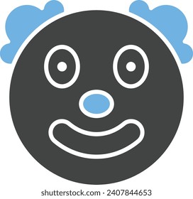 Clown Face icon vector image. Suitable for mobile application web application and print media.