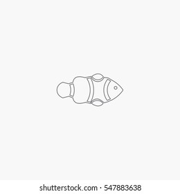 clown fish icon