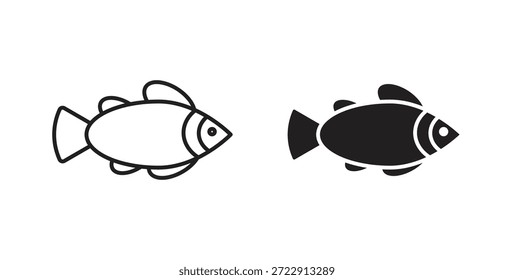 Clown fish icon for web and app. vector illustration eps