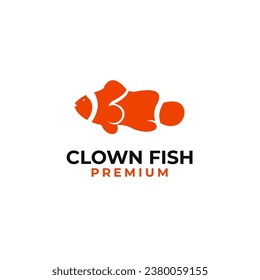 Clown Fish Logo Design Concept Vector Illustration Symbol Icon