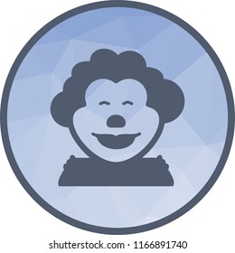 Clown, happy, smiling