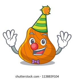 Clown hard shell mascot cartoon