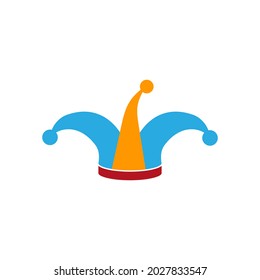 Clown hat icon design template illustration