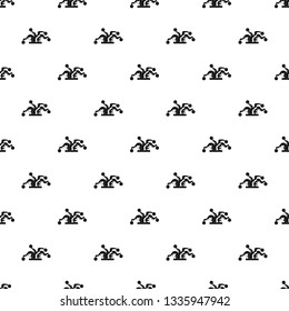 Clown hat pattern seamless vector repeat geometric for any web design