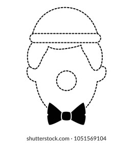 clown head avatar character