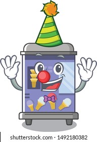 Clown ice cream vending machine the a character