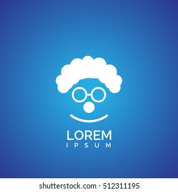 clown icon design