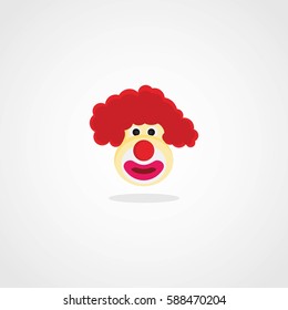 clown icon design vector.