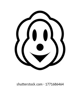 clown icon or logo isolated sign symbol vector illustration - high quality black style vector icons
