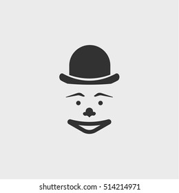 clown icon vector