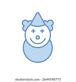 Clown Icon vector stock illustration