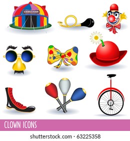 Clown icons