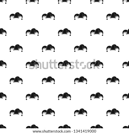 Clown job jester pattern seamless vector repeat geometric for any web design