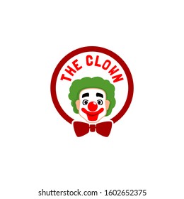 Clown Logo Image Design Vector