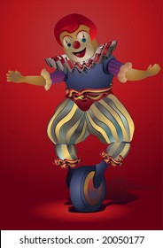 Clown. Mockery of sacred and profane.