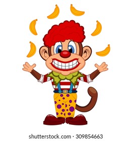 Clown Monkey cartoon