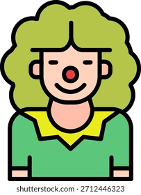 Clown Neue Icons Design Vektor