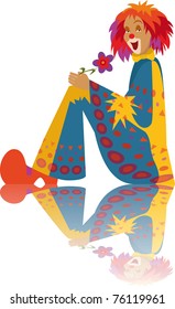 clown reflexion