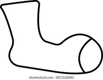 Clown Shoes Vector Icon, Whimsical Footwear , Fun Character Boots, performing tricks with balloons unicycles and juggling props, Circus discipline icons depicting aerial and acrobatic acts design