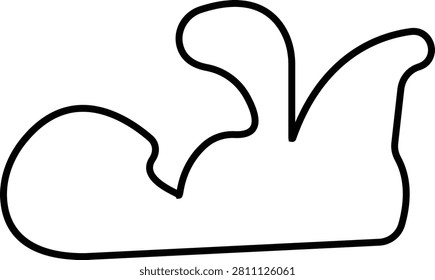 Clown Shoes Vector Icon, Whimsical Footwear , Fun Character Boots, performing tricks with balloons unicycles and juggling props, Circus discipline icons depicting aerial and acrobatic acts design