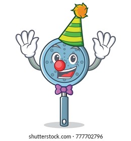 Clown skimmer utensil character cartoon