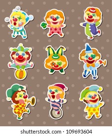 clown stickers