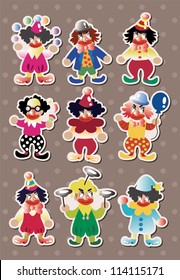 clown stickers