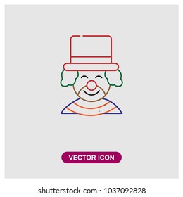 Clown Vector Icon