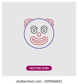 Clown Vector Icon