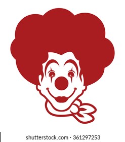 clown vector icon