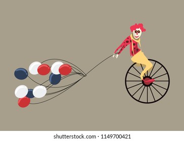 clown vector illustration 