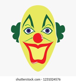 clown vector illustration