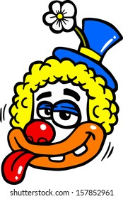 Clown vector illustration