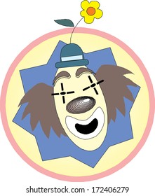 clown vector illustration 
