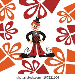 Clown vector illustration