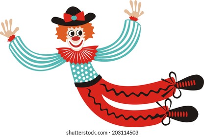 Clown vector illustration