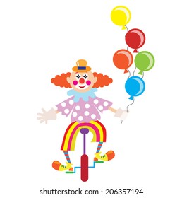Clown vector illustration
