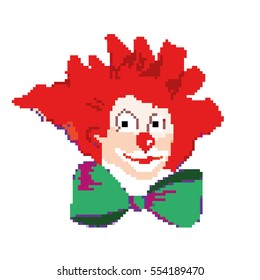 Clown. Vector Illustration.