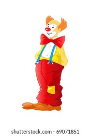 Clown vector illustration