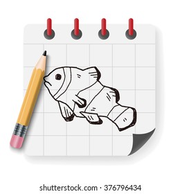 Clownfish doodle