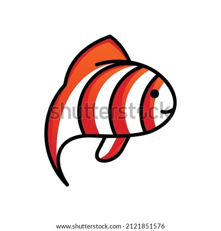 Clownish Outline Creative Logo Design 