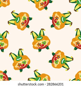 clowns ,seamless pattern